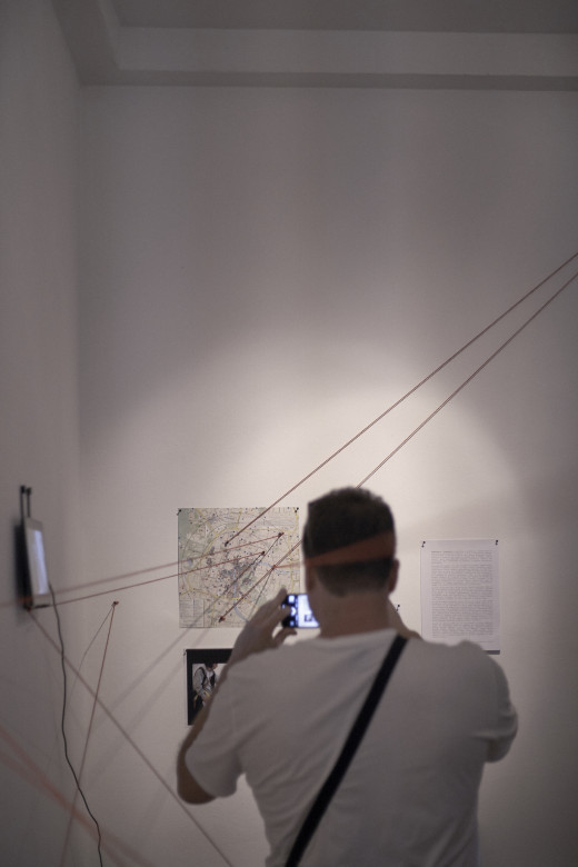 Translacija | Traslación 1.3, Red Threads #Where is the Line, 2018, Rampa Lab, Ljubljana