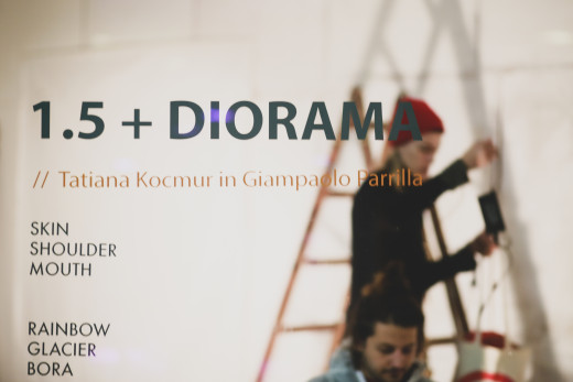 1,5 + Diorama, vizualni dialog, Hupa Brajdič Produkcija, (foto: Nina Pernat)